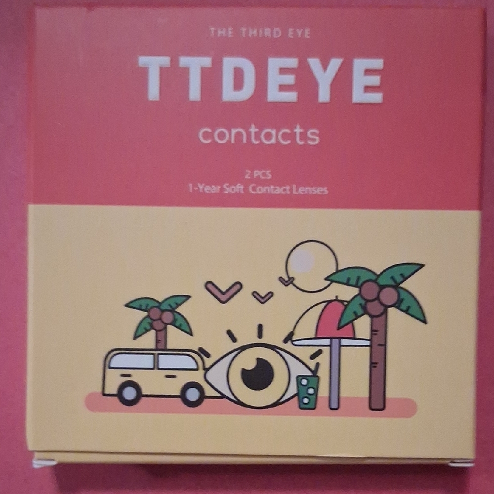 TTDEYE Contact Lenses DAISY BLUE